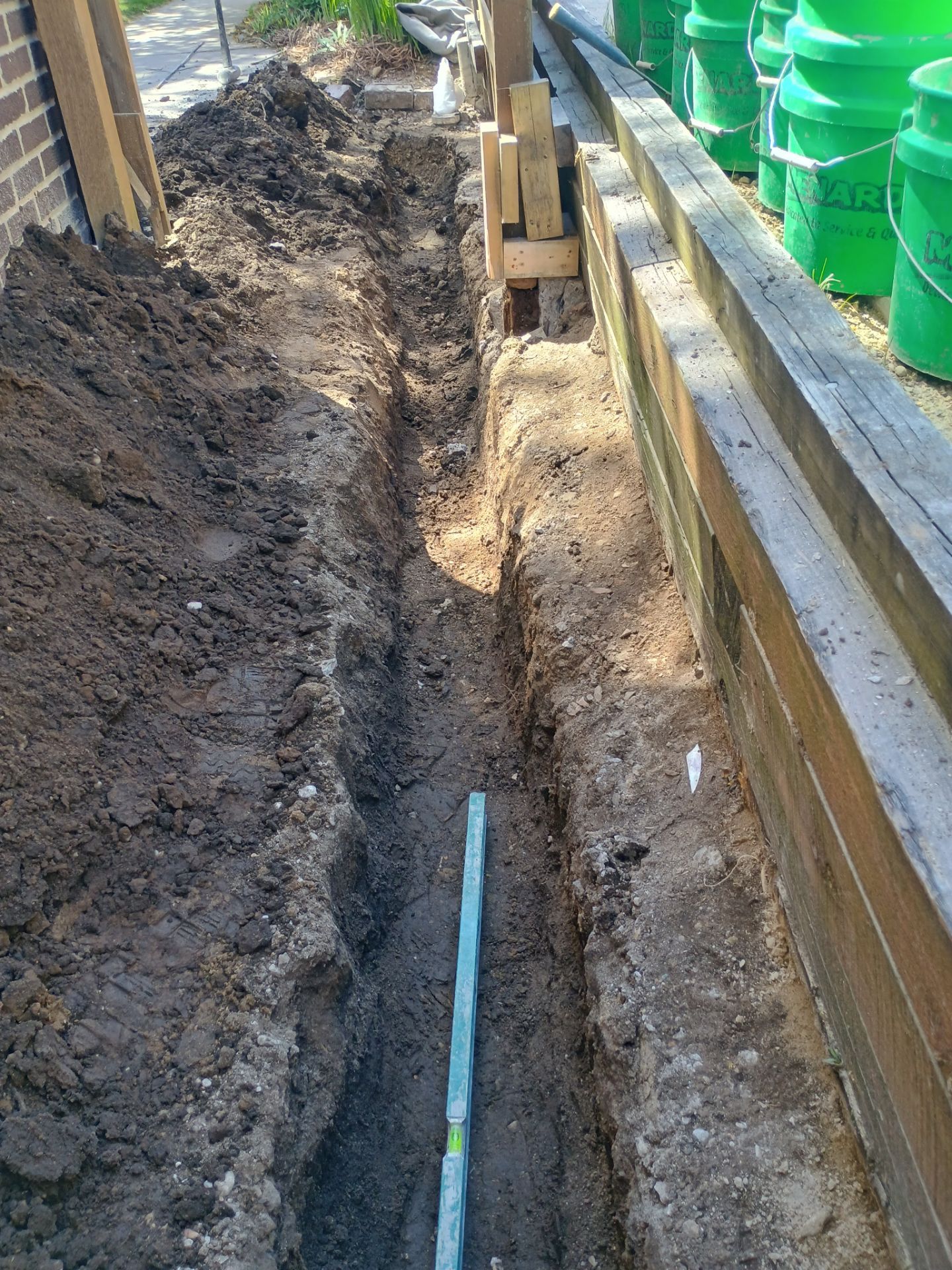 Foundation Drainage Board & French Drain in Southwest Minneapolis by Waterproofing Northeast