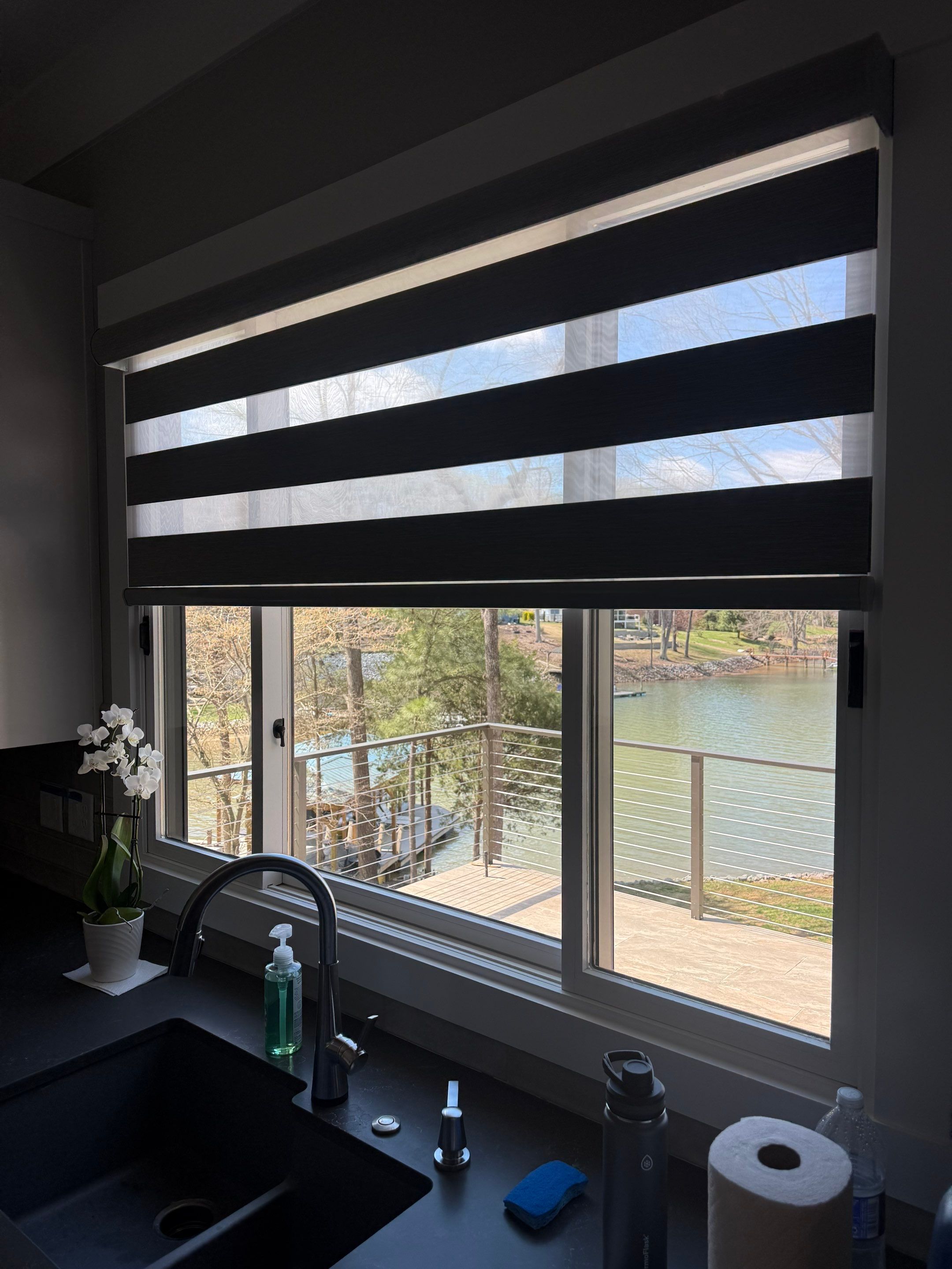 New Construction, Lake Norman, NC by Southern Traditions Window Fashions