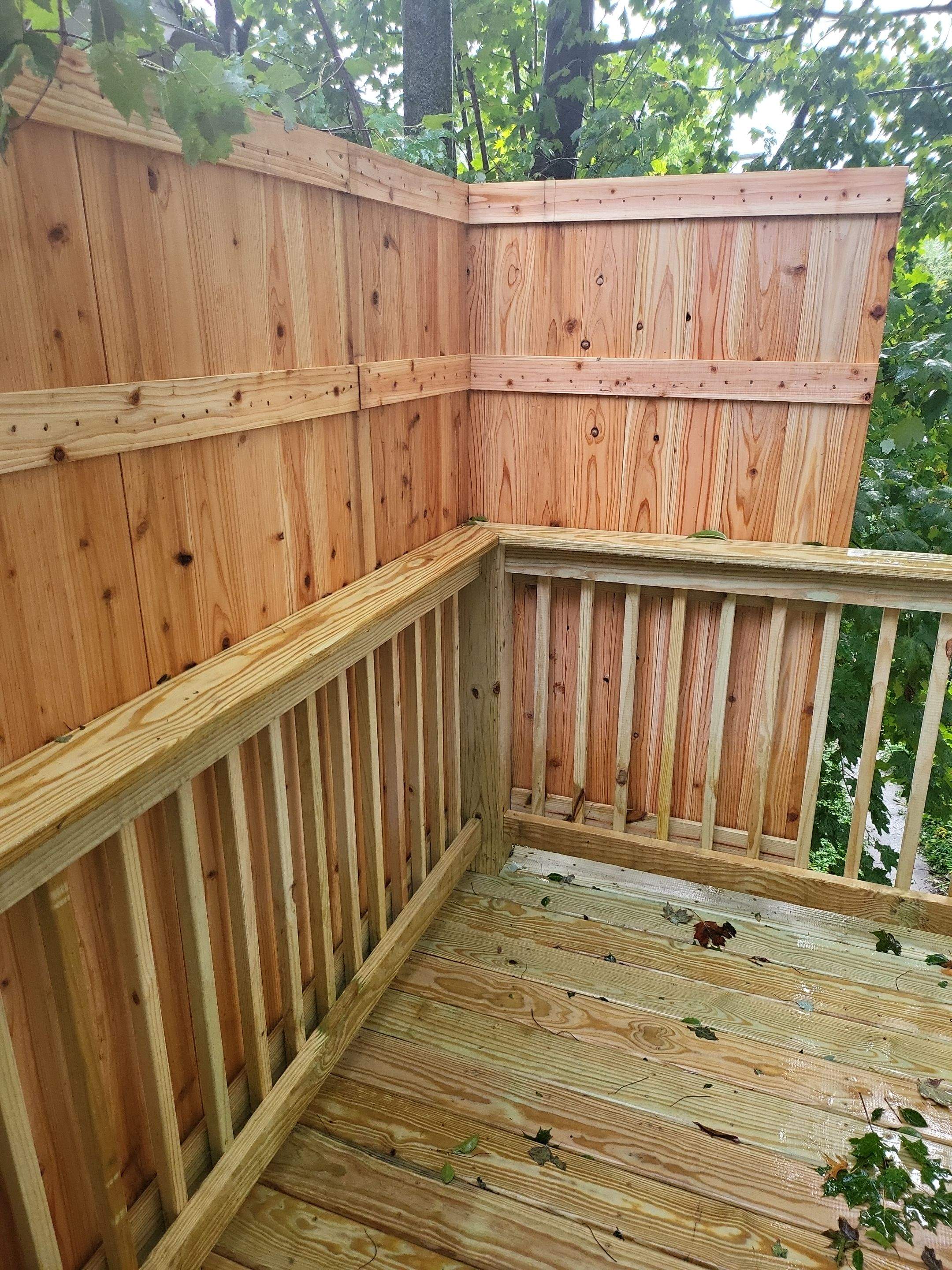 Deck Installation using EPDM substrate by A Plus Exterior