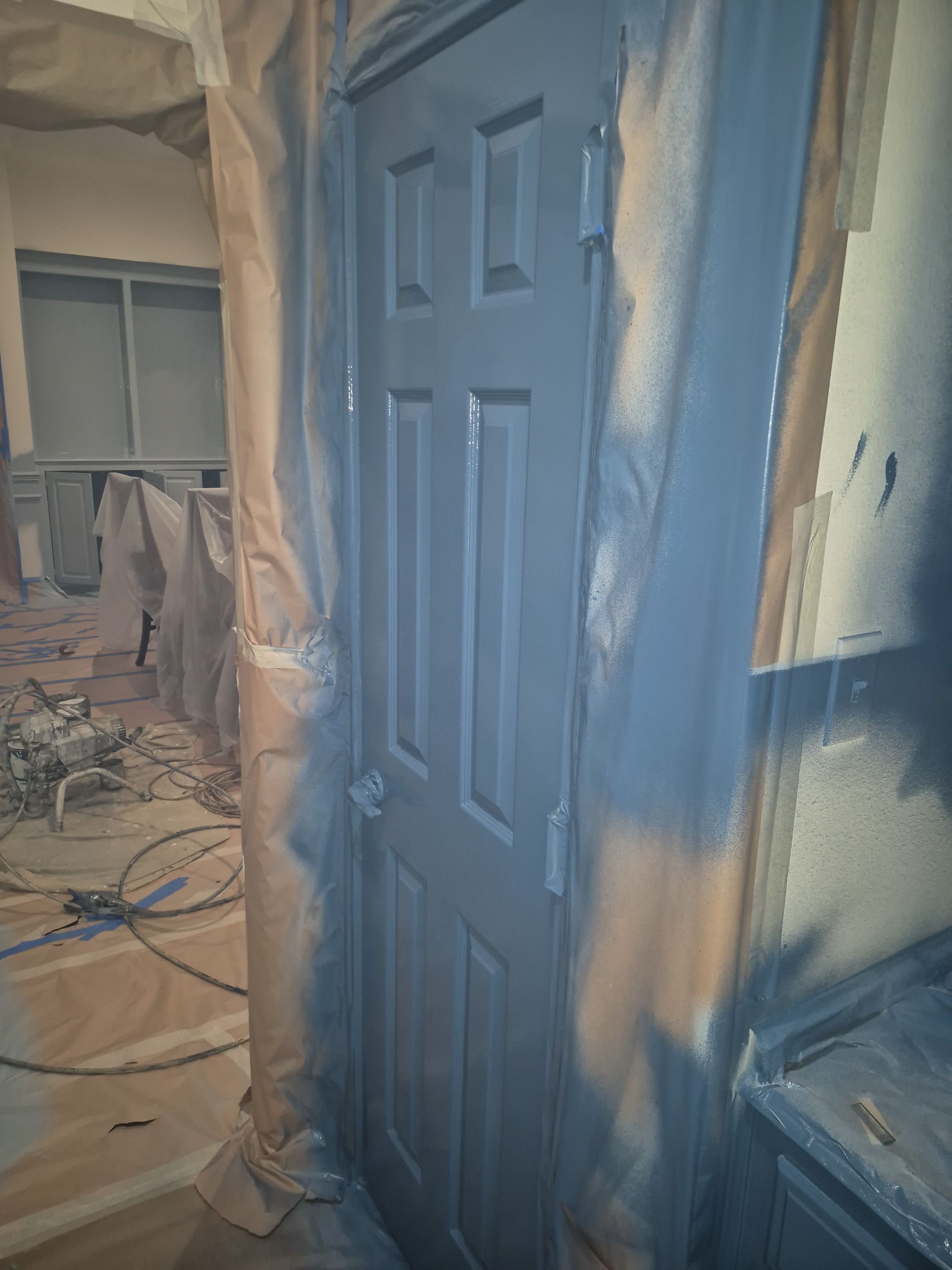 Holly Tree Repaint We Did in south Tyler, Tx by Quality Coats Painting