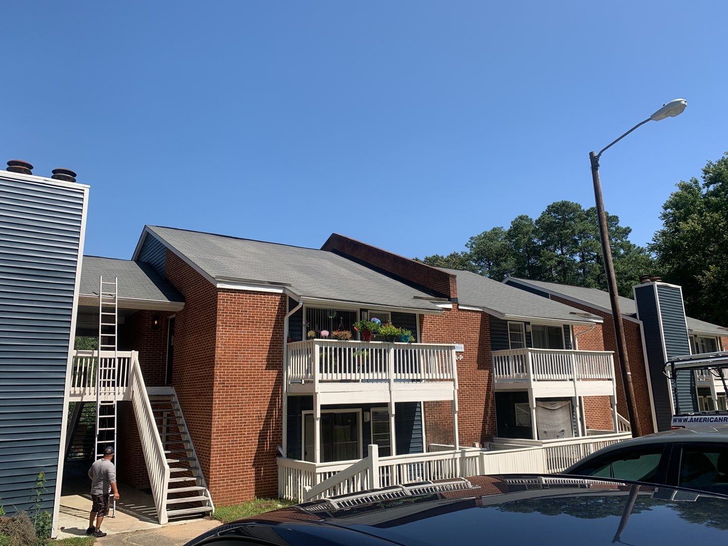 Re-roof by American Roofing NC