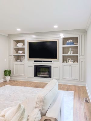 Built-in TV unit