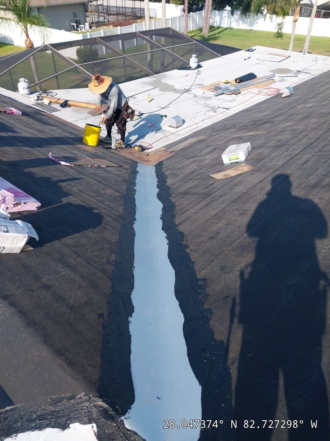 Project in Clearwater 33761 by Mitchell Roofing Company LLC