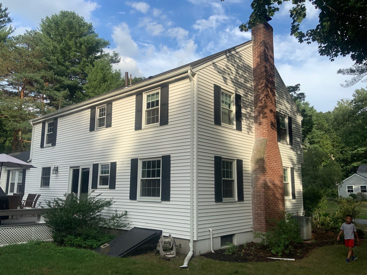 Exterior renovation in Wayland MA by UBrothers Construction