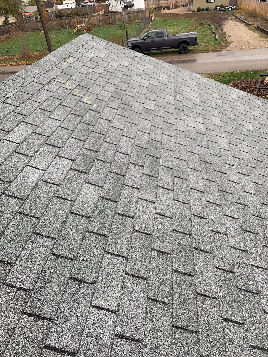 Star Idaho Single level roofing replacement using Duration Brownwood by ID Roofing LLC