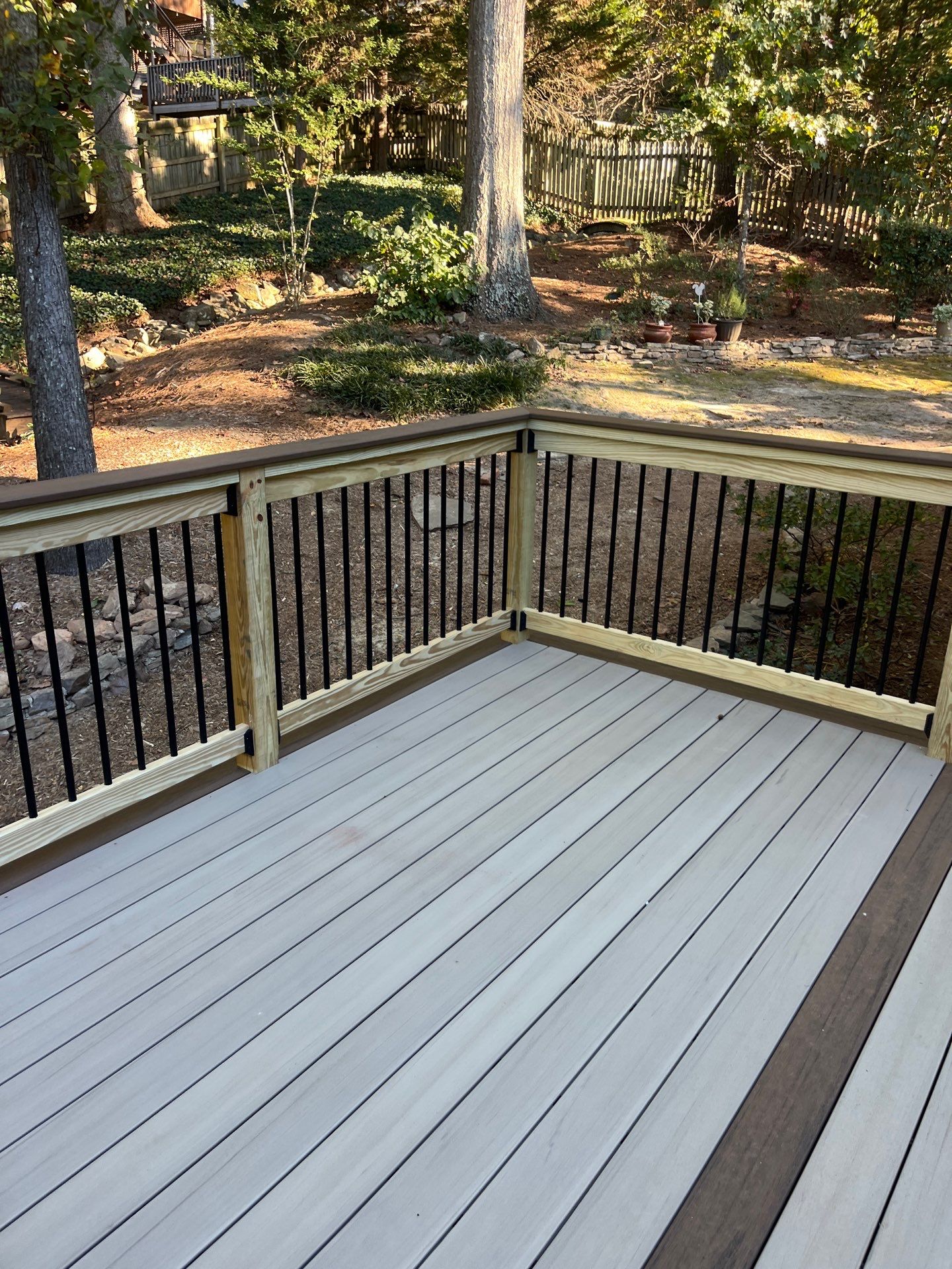 Marietta, GA Color Plus Siding Installation and Deck Build by Nelson Exteriors 