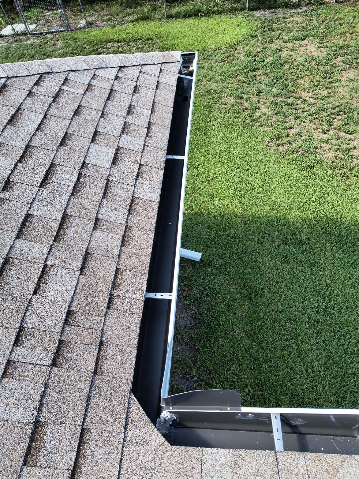 Leaf Guard System Installation in Cape Coral FL by Gutter Professors