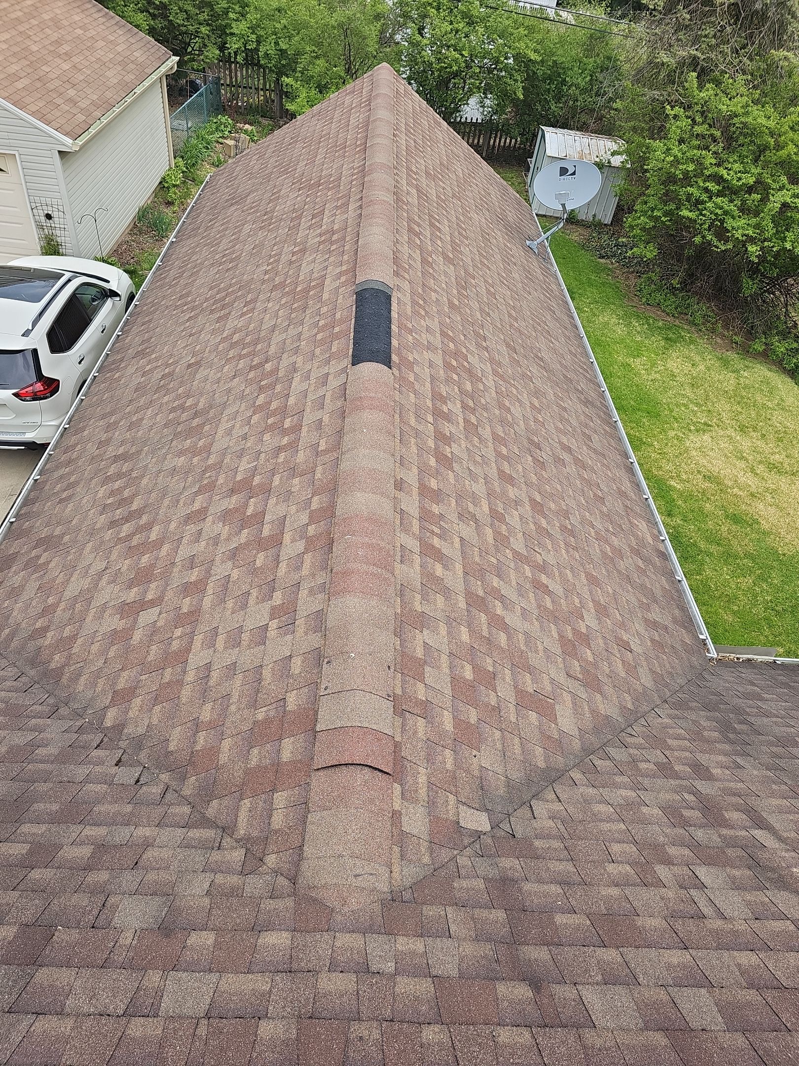 ATLAS PINNACLE COLOR: COPPER CANYON DRIP EDGE: ROYAL BROWN by Eagle Eye Roofing