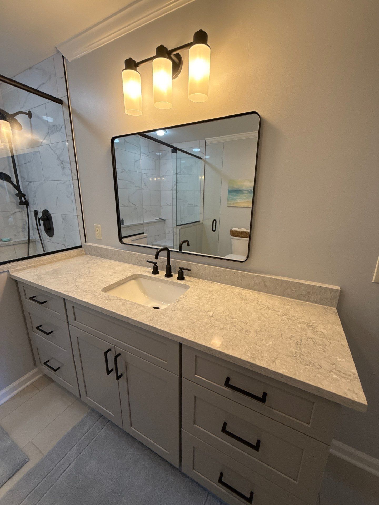 Langley Bathroom Remodel by Integrity Tile and Home LLC