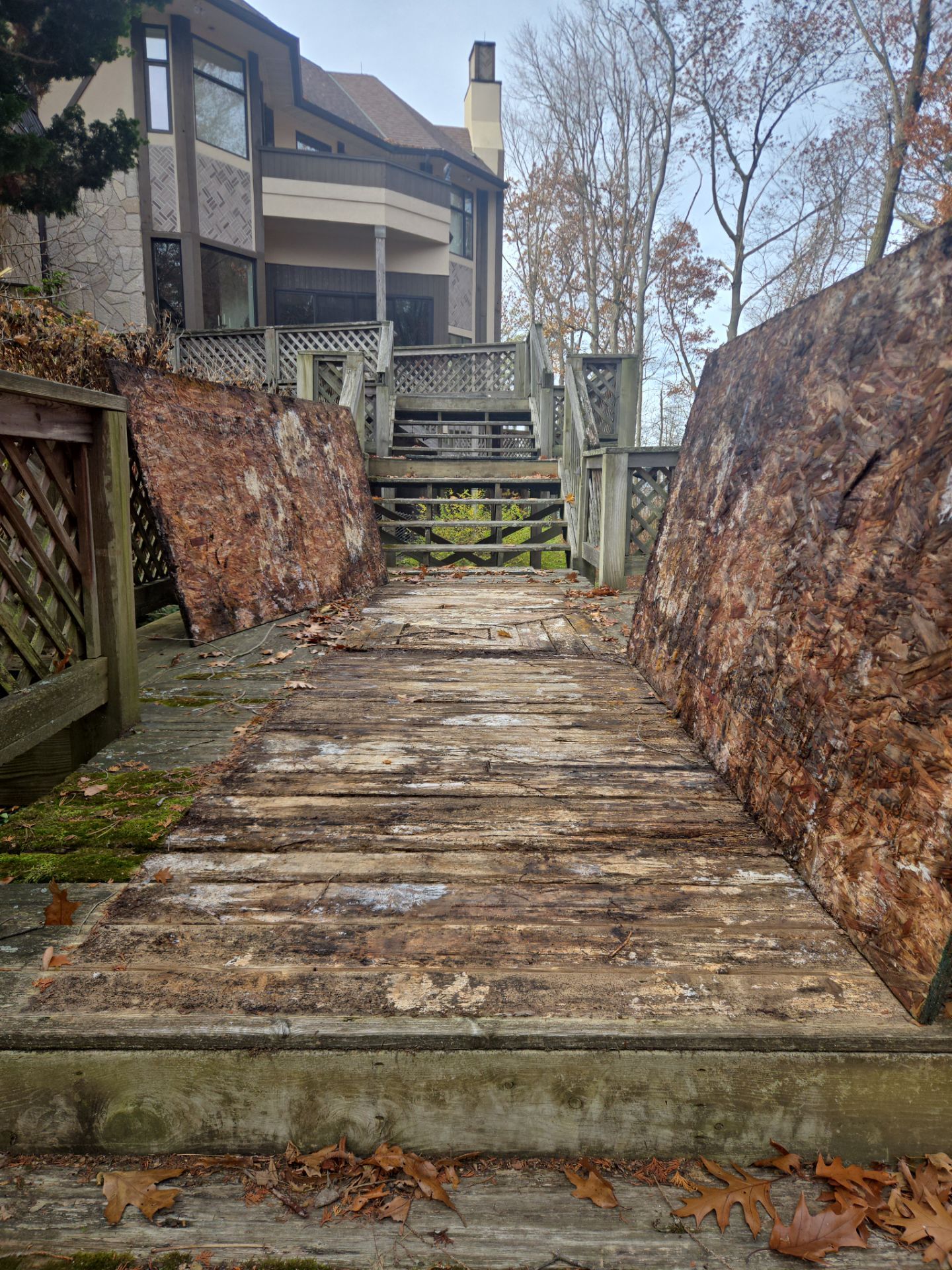 Custom Multi-Level Deck in Grand Haven by Cutting Edge Homes