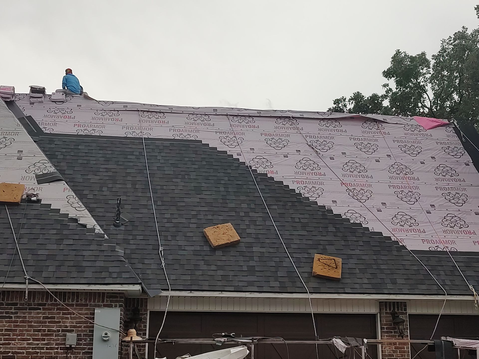 Roof replacement w/code upgrades all paid by Insurance. by In & Out Construction & Remodeling, LLC