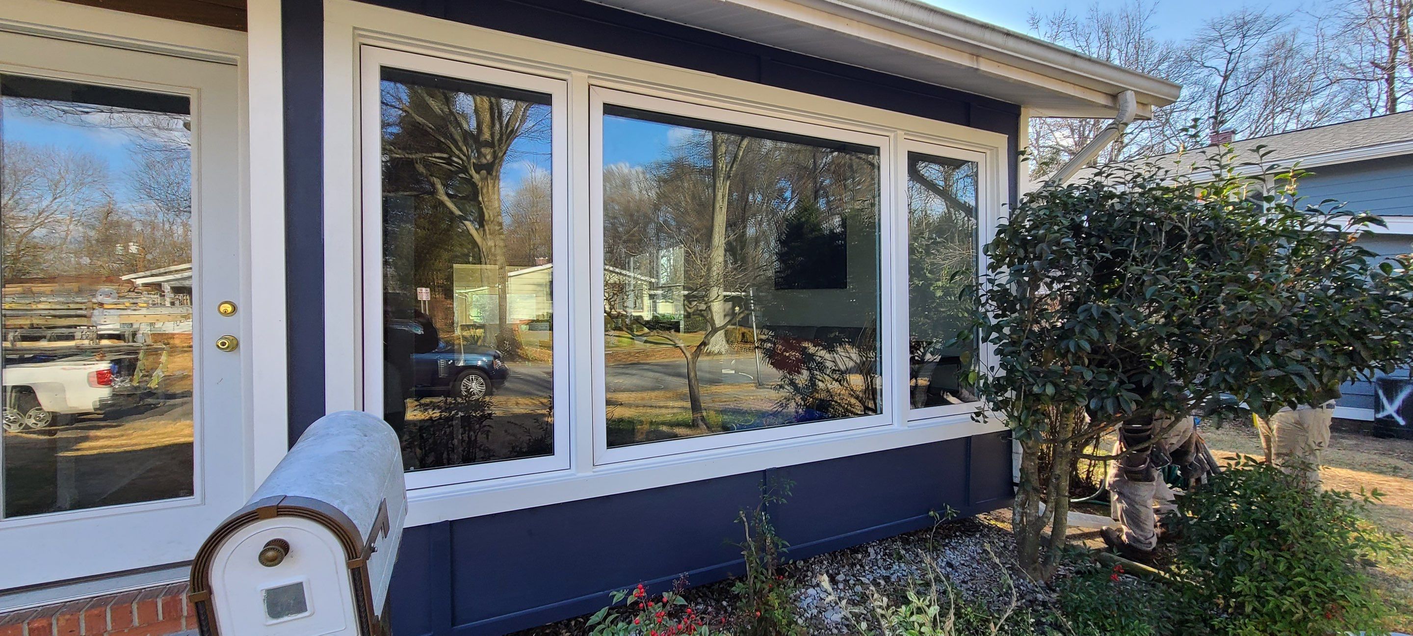 Siding Installation using James Hardie Siding with IPE accents by Window Depot of Annapolis