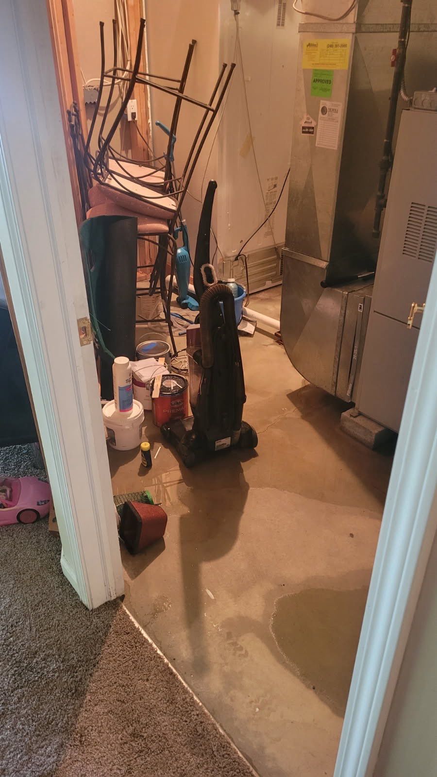 Project in Village of Clarkston by EzDry Water Mitigation & Property Restoration