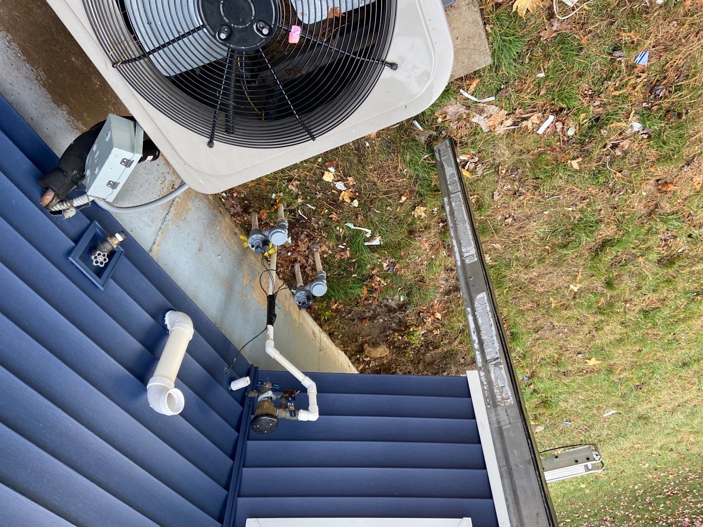 Siding Replacement using Certainteed Restoration Classic D4 Midnight Blue by 180 Contractors