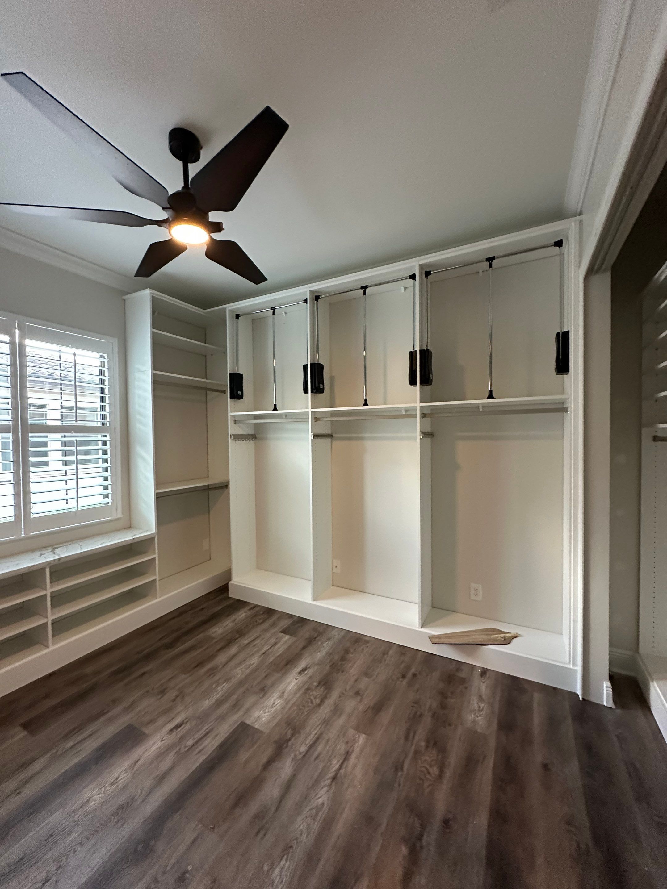 Tampa Garage Makeover and Custom Master Closet Installation by Square 1 Garage and Closet Solutions