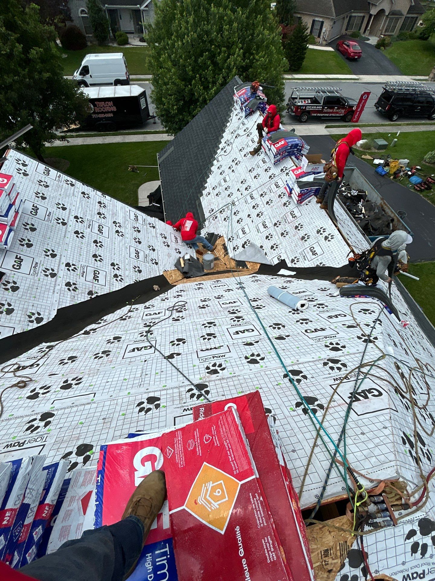 ROOF REPLACEMENT CHAMBERSBURG, PA by Teflon Roofing