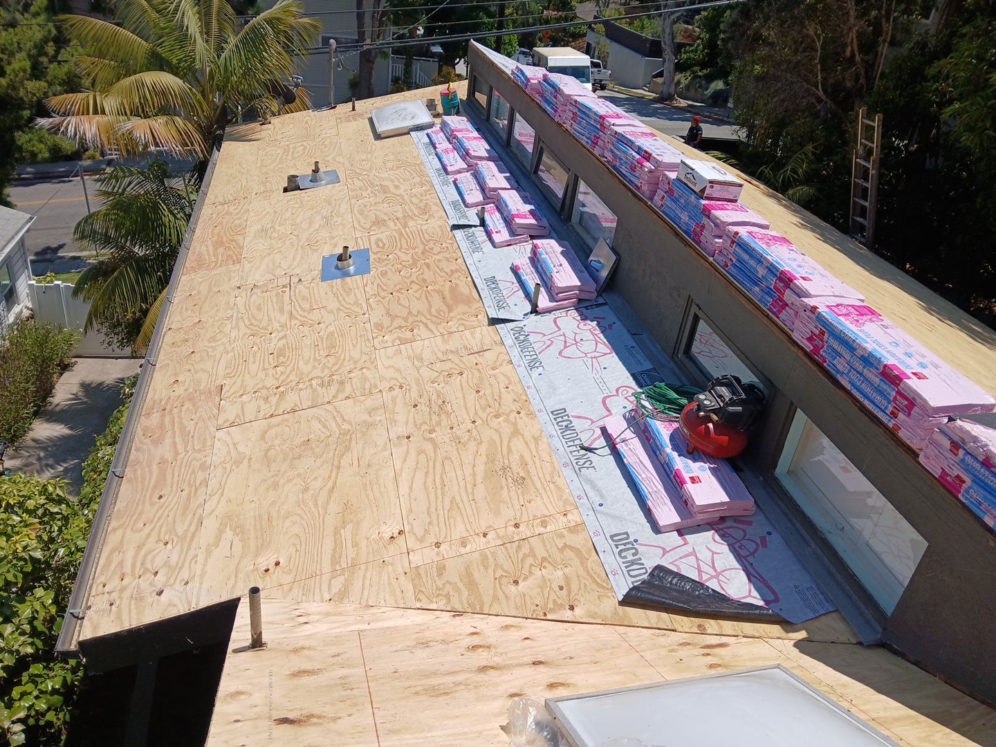 Residential Reroof in Santa Monica by Hull Brothers Roofing