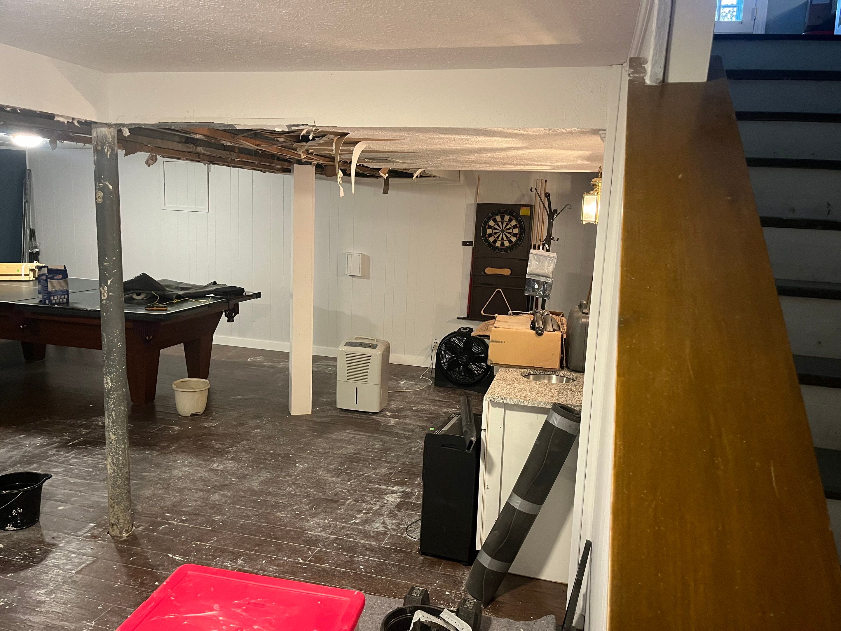 EMS Water Extraction in Louisville, KY by ANR Restoration