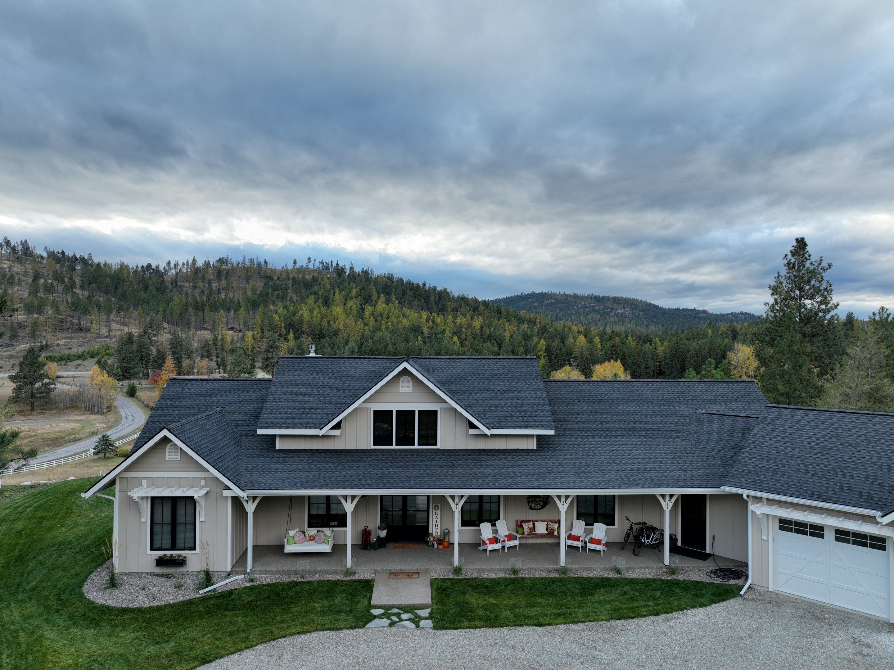 GAF Timberline HDZ - Charcoal - Kalispell, MT  by Montana Roofing Solutions