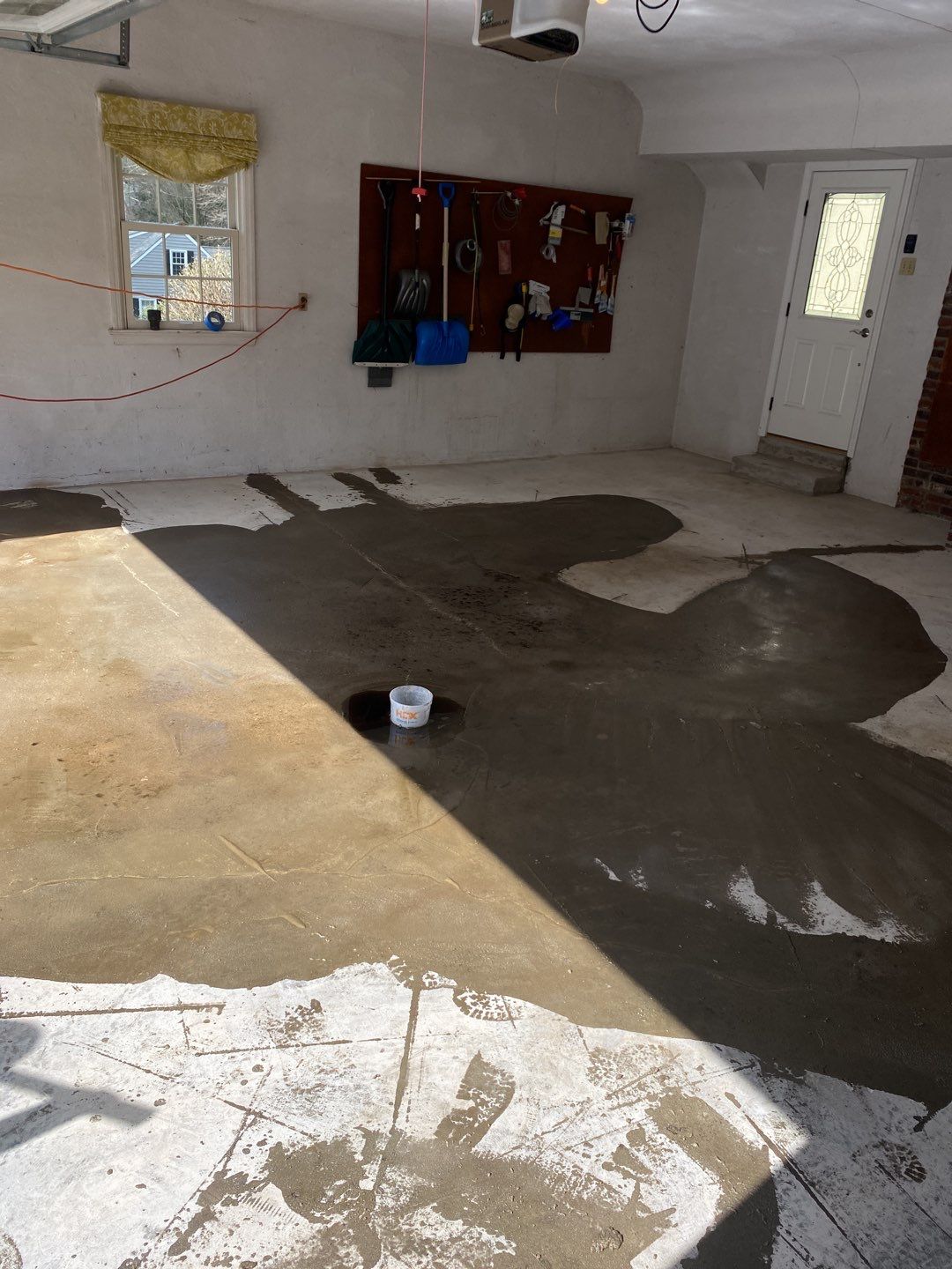 Large Patio + Garage Project in Pittsburgh by Floors in a Day, Inc