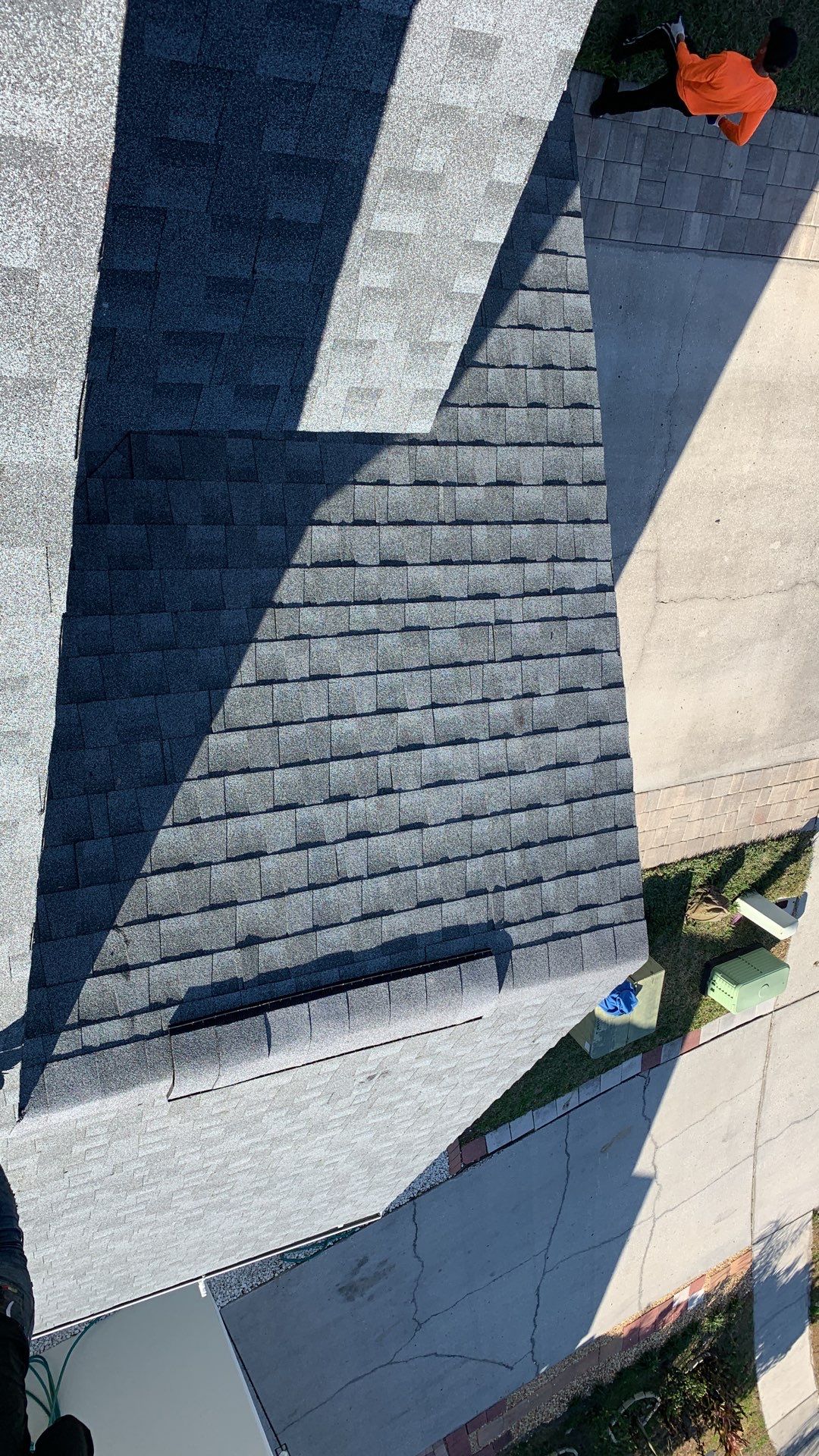Residential Insurance Roofing Installation using GAF HDZ Shingles by Protek Roofing Heating Air & Solar