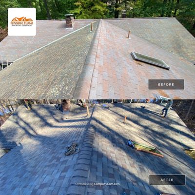 Residential Roofing Installation using Owens Corning TruDefinition