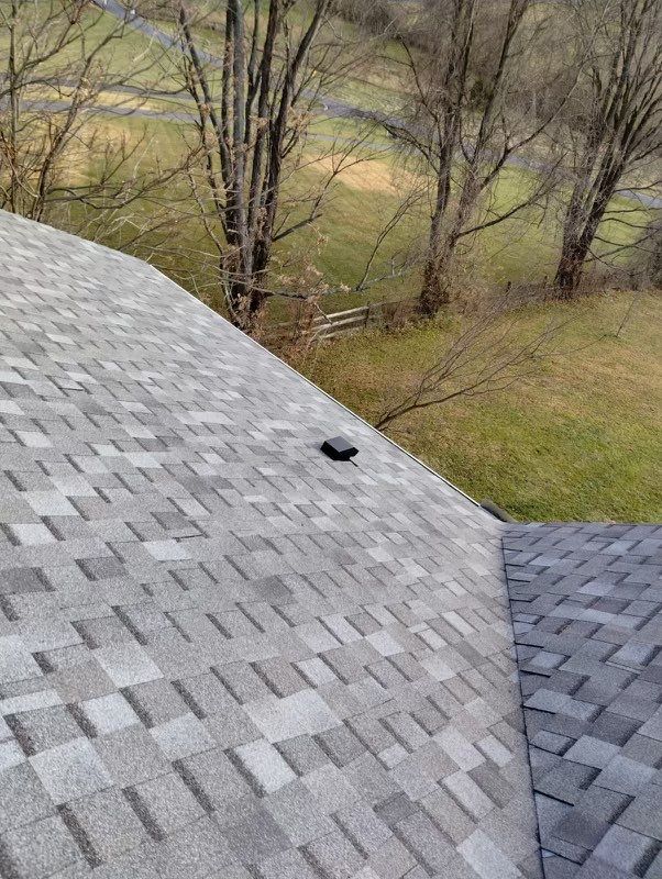 Residential Roofing Installation using Atlas Pinnacle Pristine Coastal Granite Architectural Shingles by Frederick Roof Repair