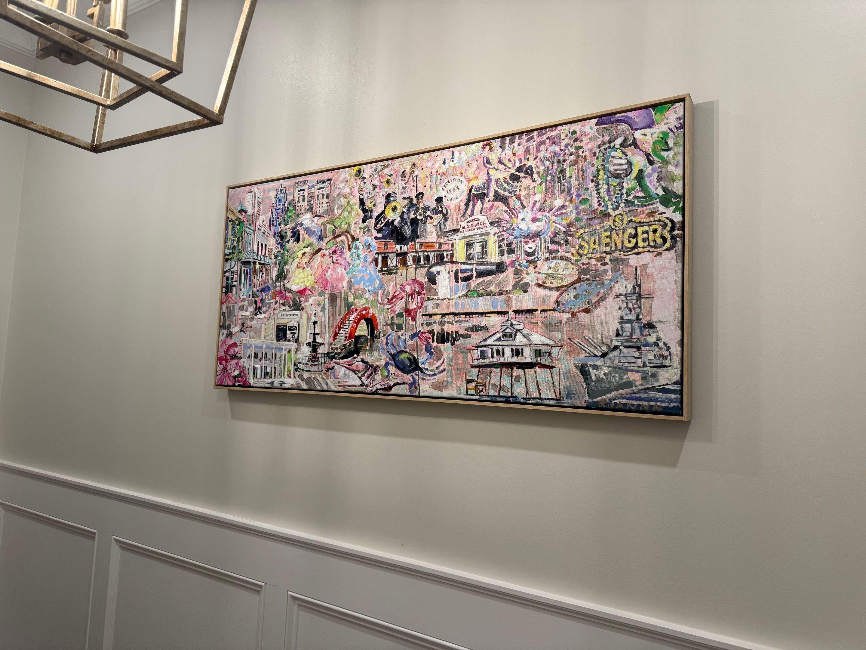 Art & Mirror Hanging Projects by Hangman Mounting & Installation 