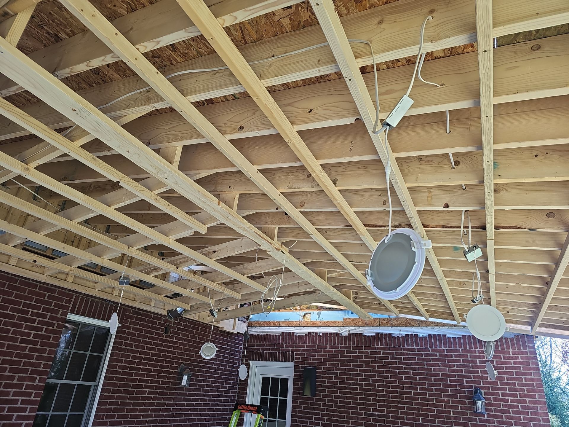 Hip Roof Build by Cousins Roofing Siding & Decks