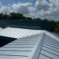 24ga 1" Nail-Strip Mill Finish by Total Roofing System The Metal Roof Experts