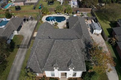 Certainteed Landmark Weathered Wood w patio extension