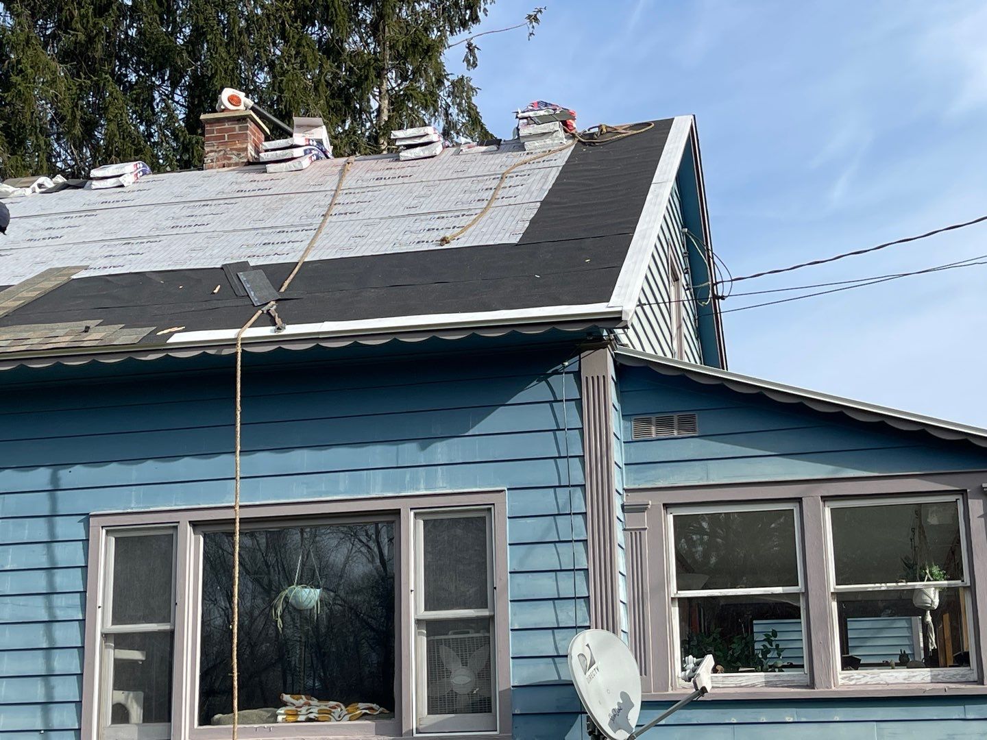 Residential Roofing Installation using GAF Timberline HDZ by Sensible Home Solutions
