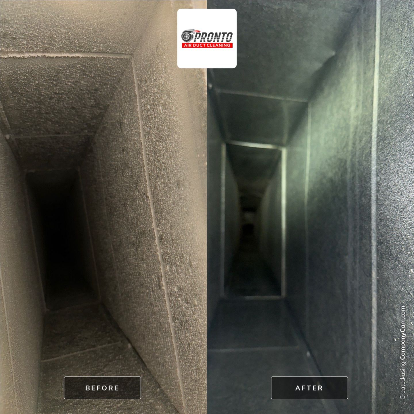 Air Duct Cleaning w/Duct Sanitizing by Pronto Air Duct Cleaning
