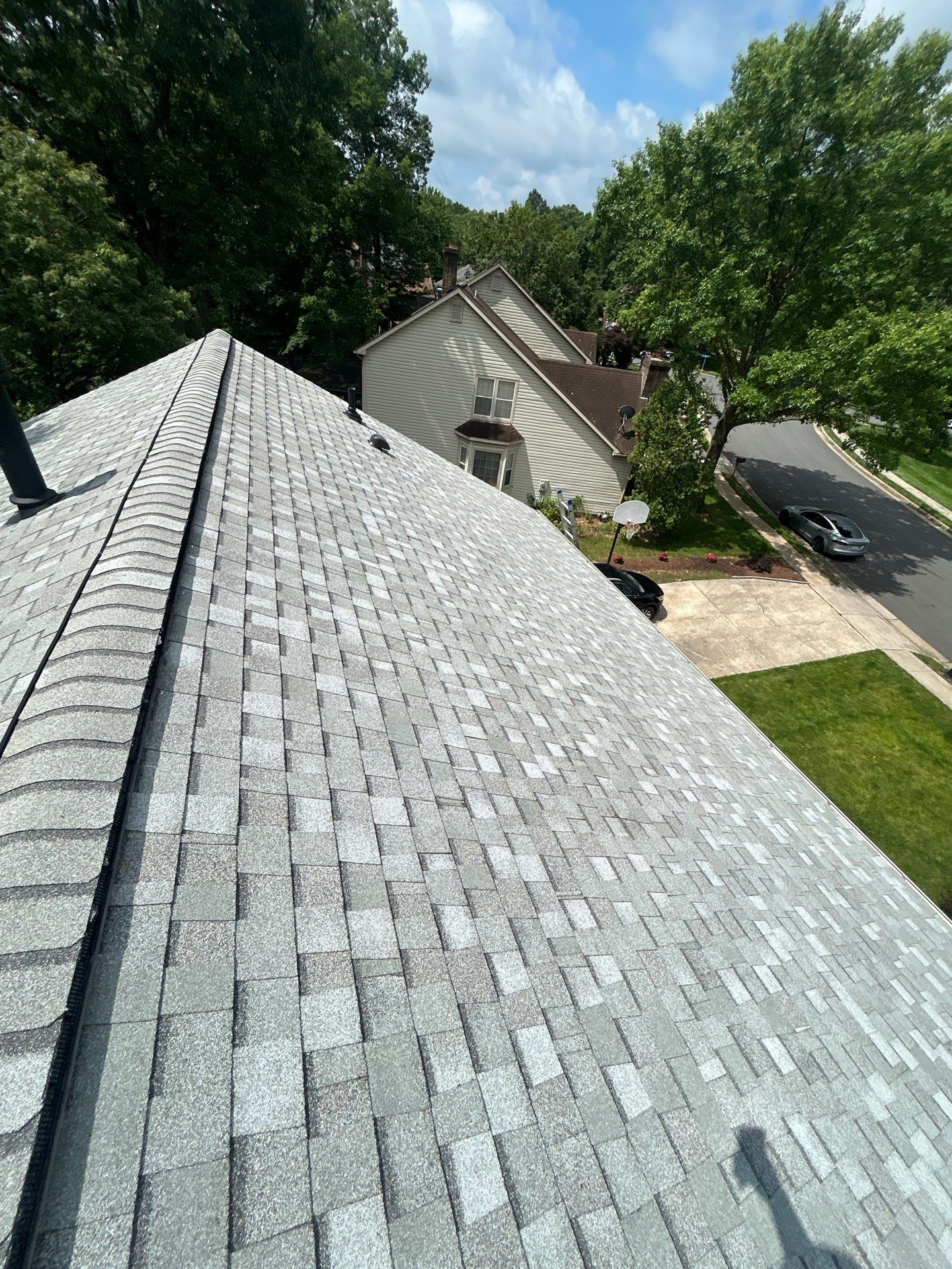 Burke: Residential Roof Replacement with CertainTeed Landmark PRO in Max Def Cobblestone Gray by RM Banning, Inc.
