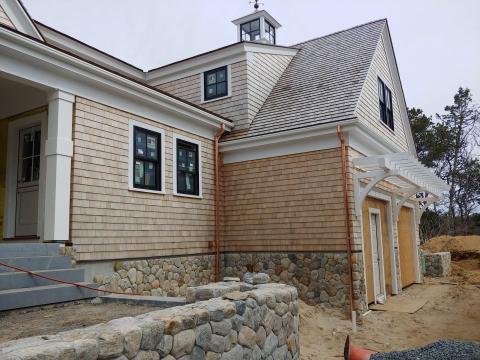 Chatham, MA Gutter Installation using 4x5 FiberGlass Gutter by Gutter Pro Enterprises
