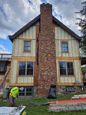 Siding Installation using Closed Cell Spray Foam