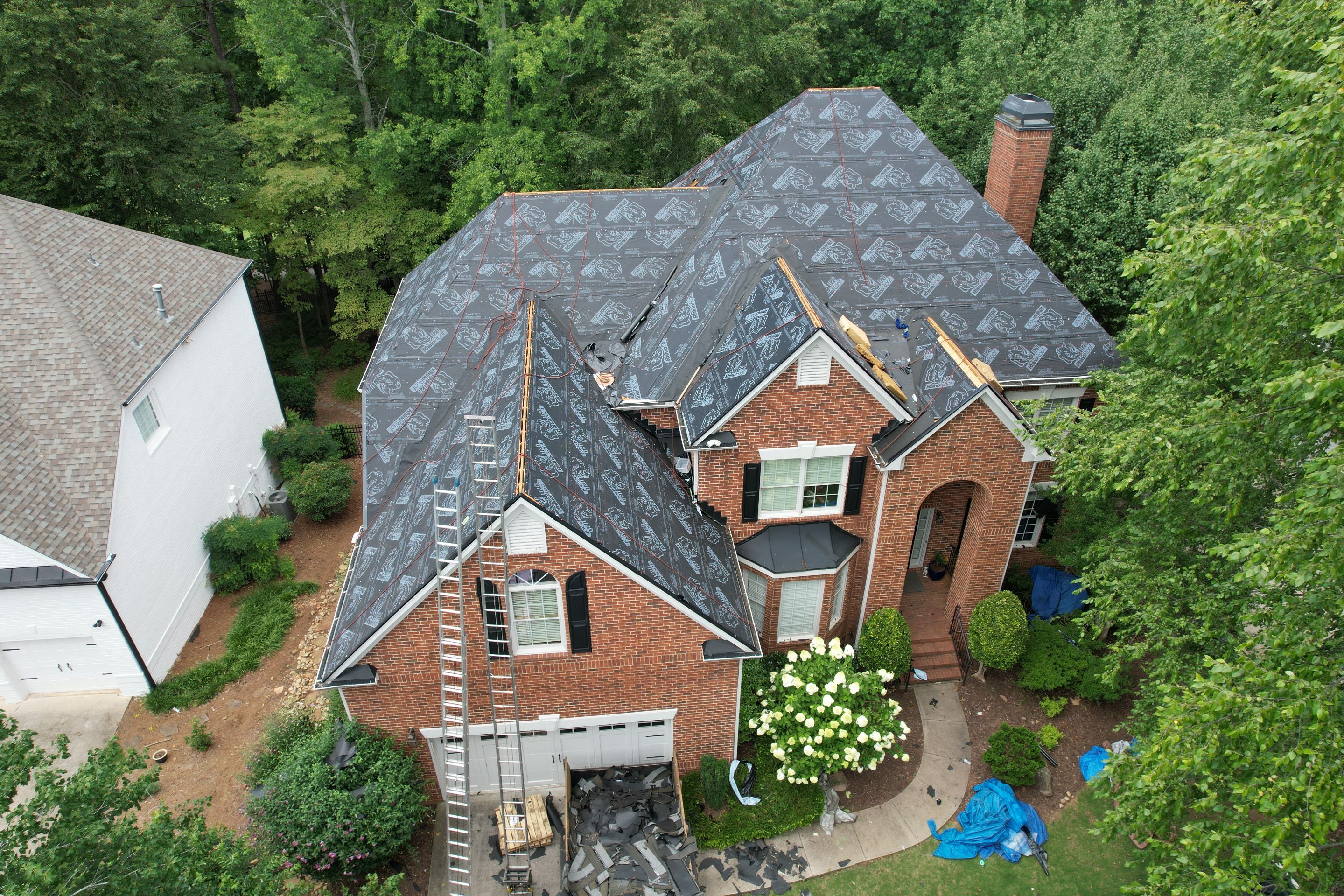 Residential Roofing Installation using Owens Corning by Inspector Roofing and Restoration