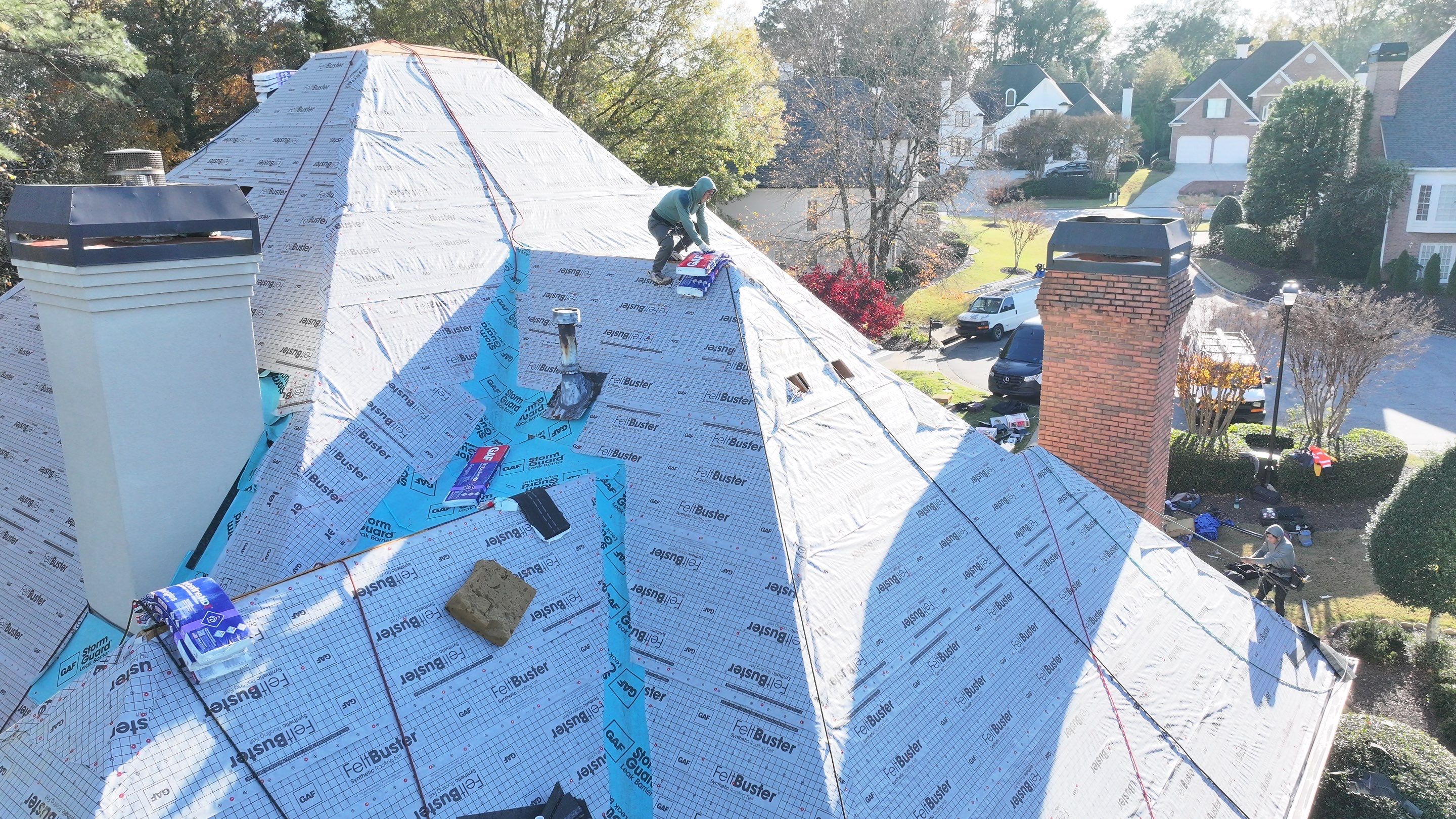 GAF Timberline HDZ in Pewter Grey by Element Pros Roofing, LLC