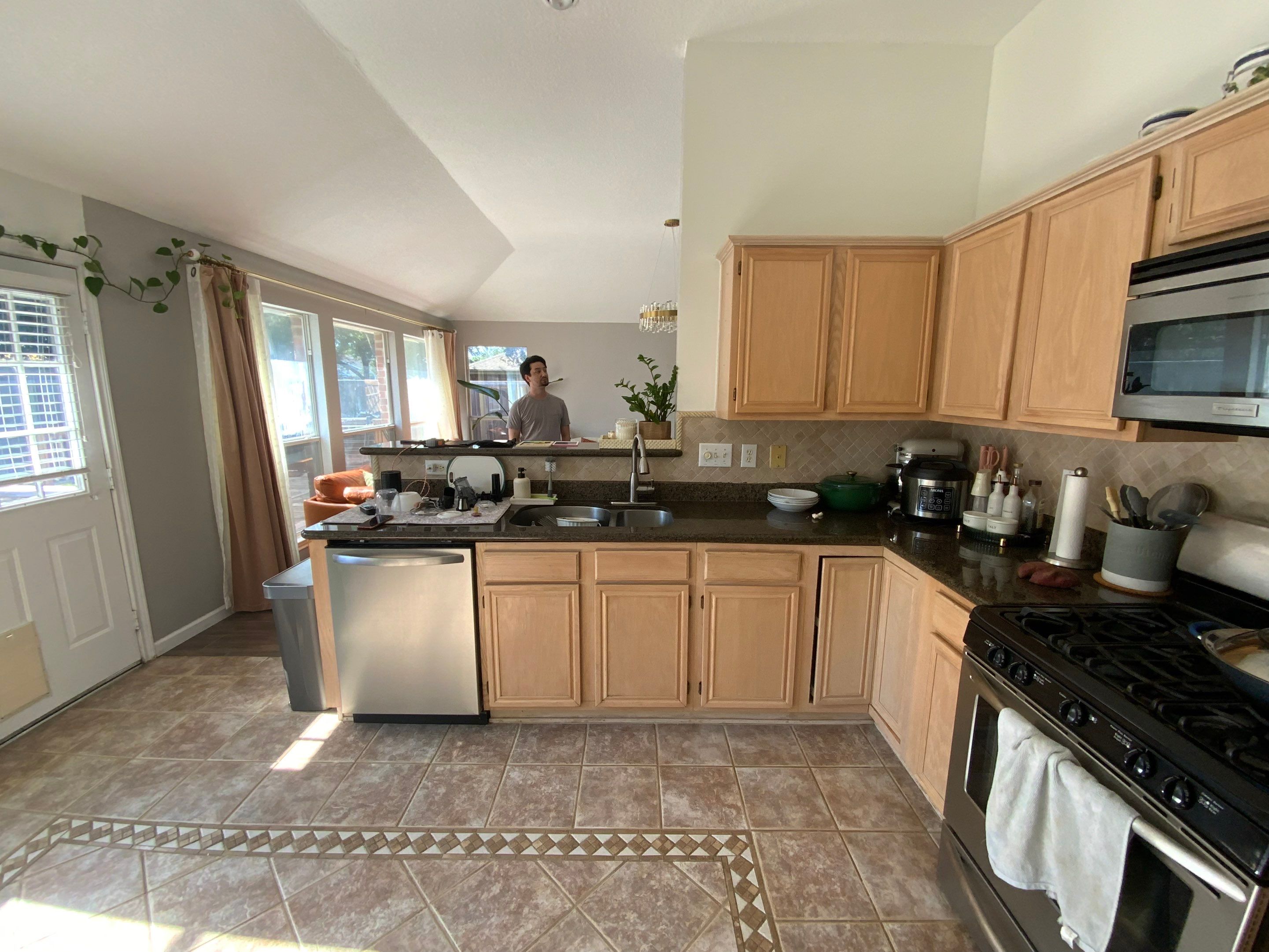 Maximum Flow & Function: Open Concept Kitchen Remodel and Custom Pantry by Tibi Soli LLC