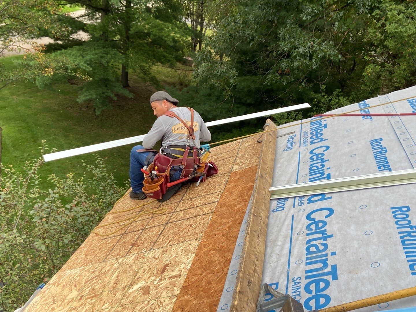 Roof Replacement using CertainTeed Landmark by 180 Contractors