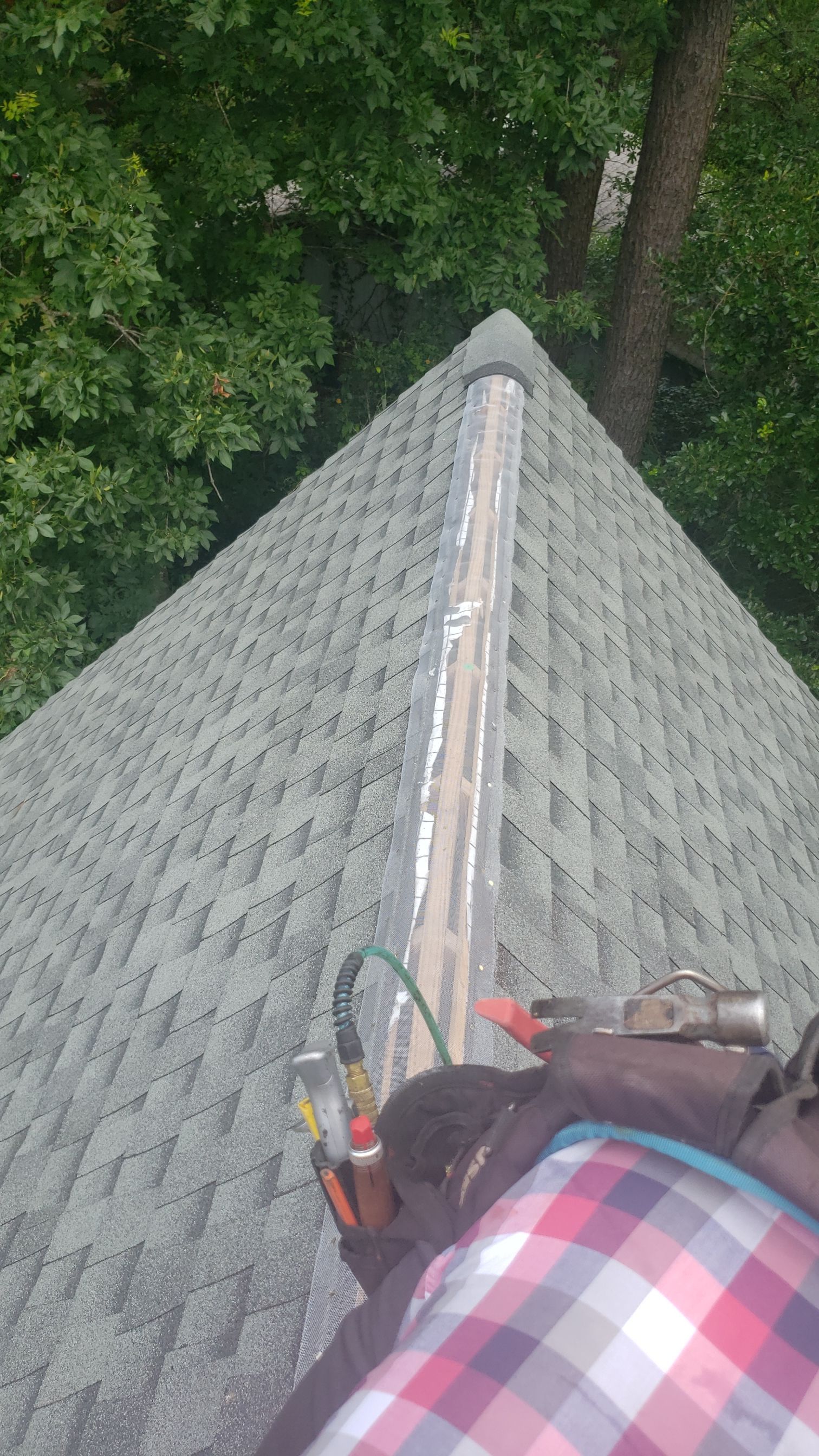 Residential Roofing Installation using Roof Replacement by American Roofing & Construction LLC