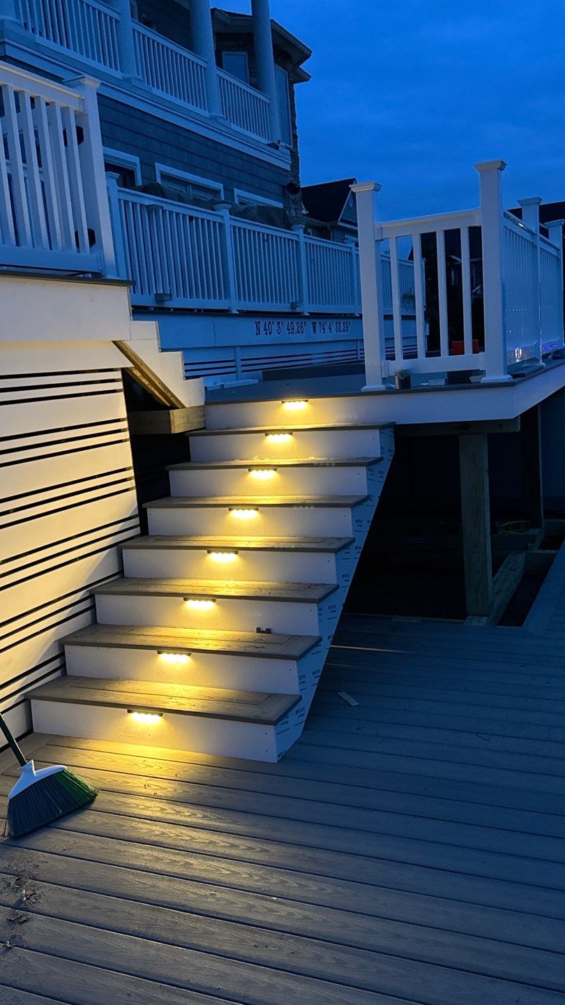New Deck using Deckorators Venture - Color Saltwater by deck guardian