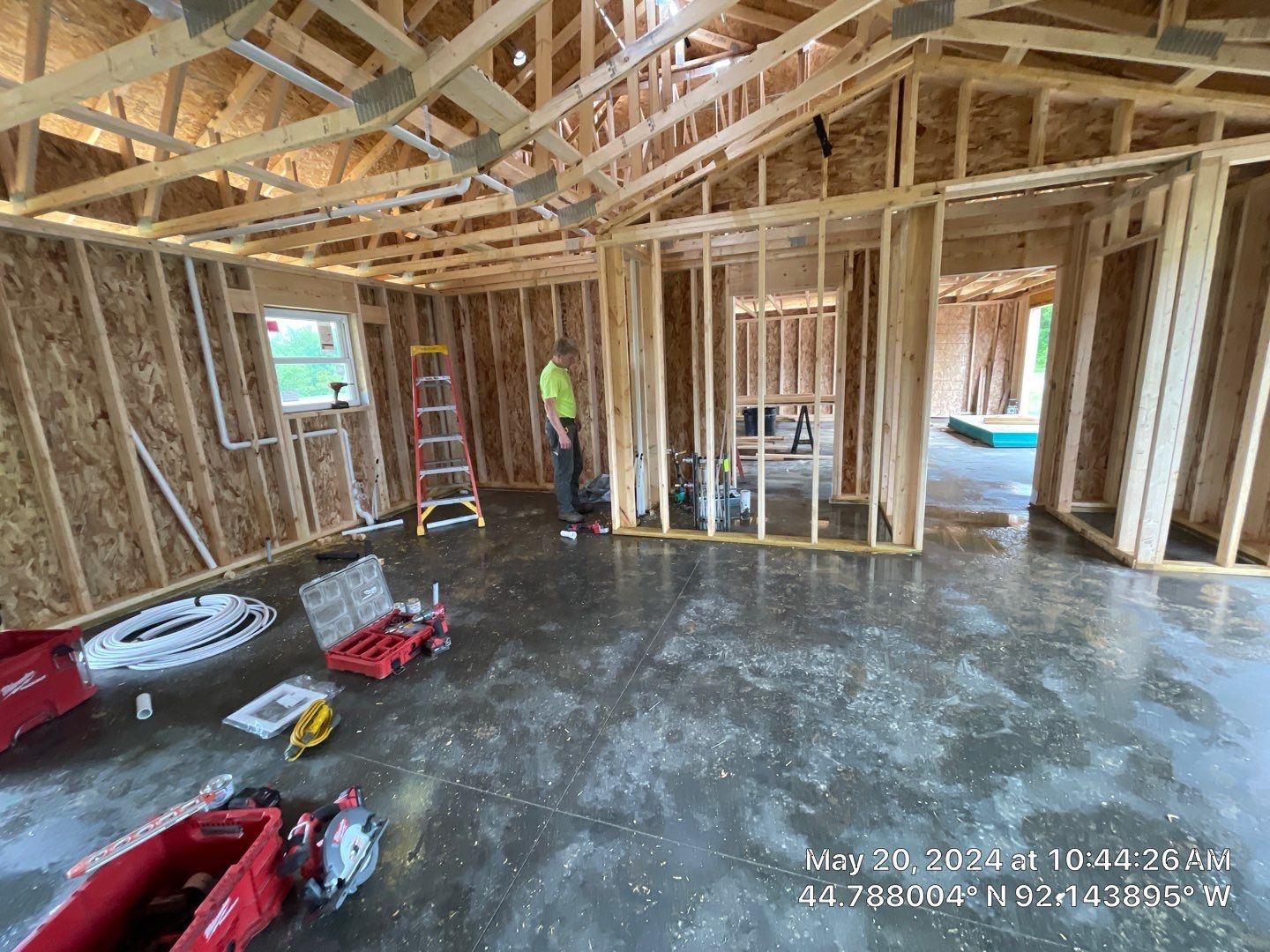 Elmwood, WI Build by Bauer Estates LLC