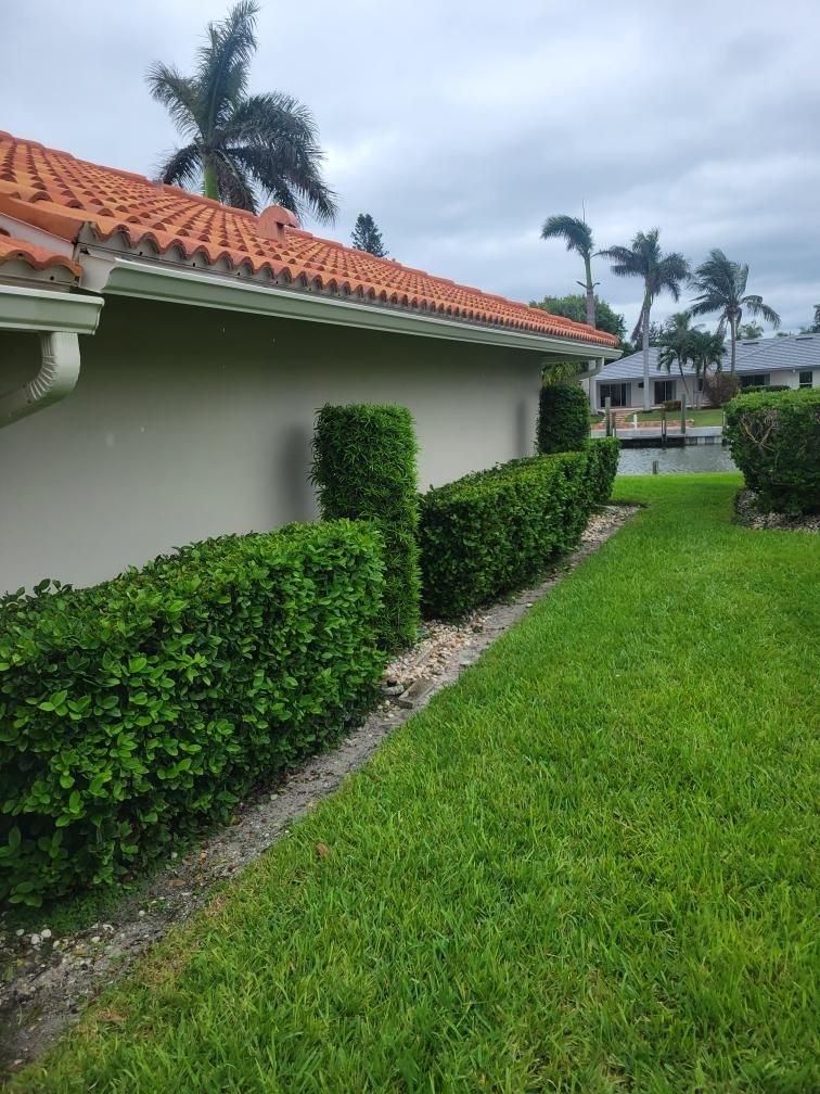 Cameo Gutters using 6 Inch Seamless Gutters in Sarasota FL by Gutter Professors