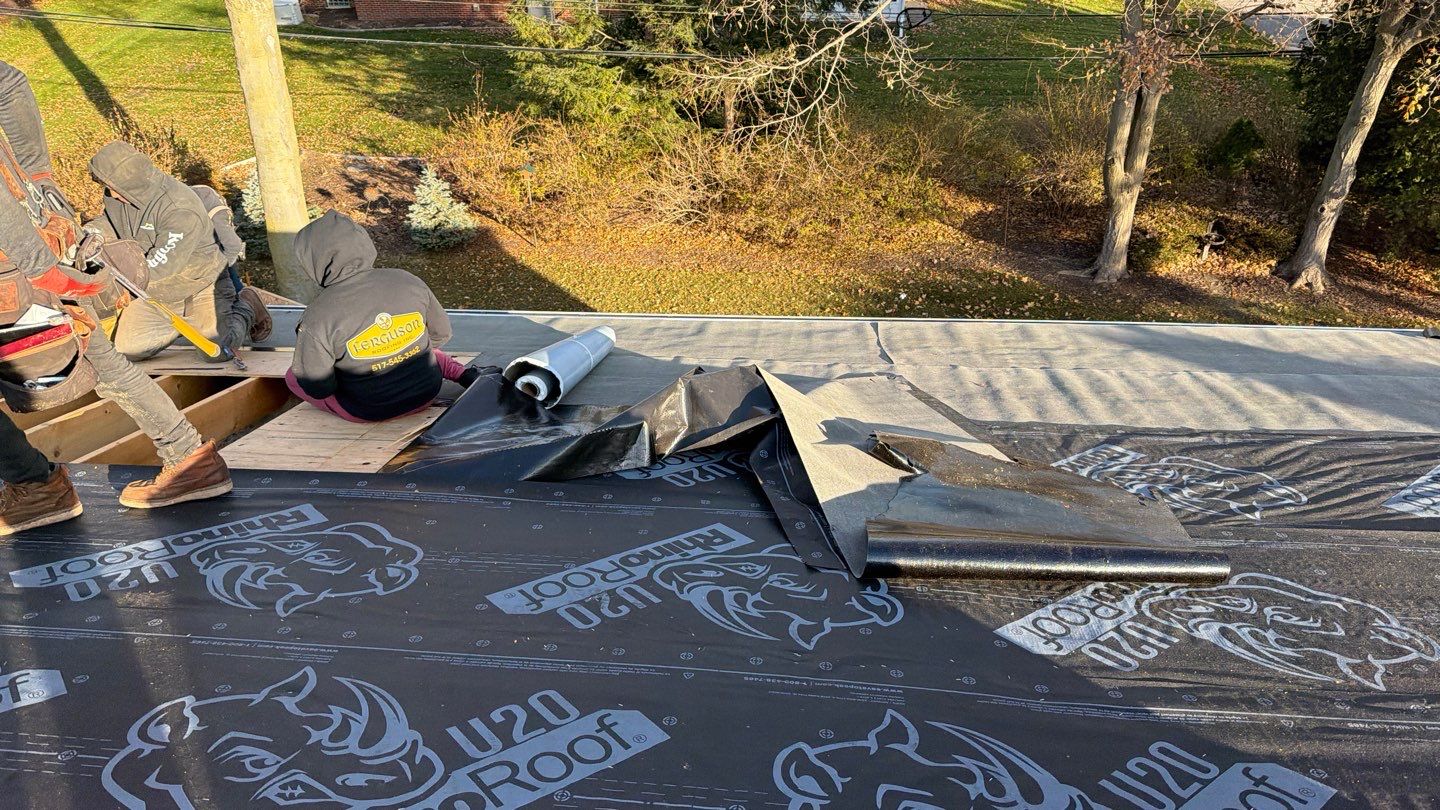 Roof Replacement using Owens Corning Onyx Black by 180 Contractors