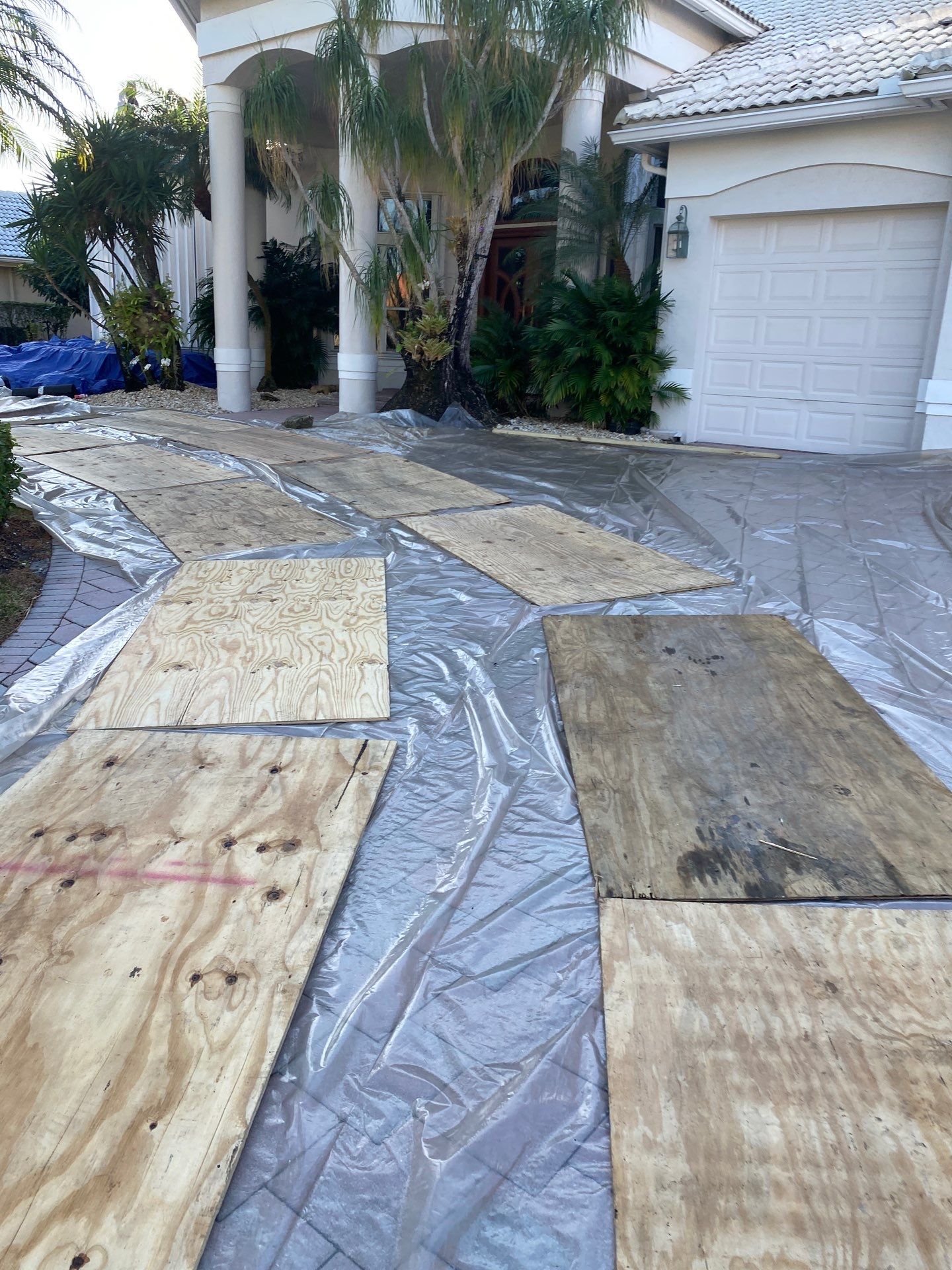 Residential Roofing Installation using 1" Nail strip metal roof by BLUES BROTHERS ROOFING