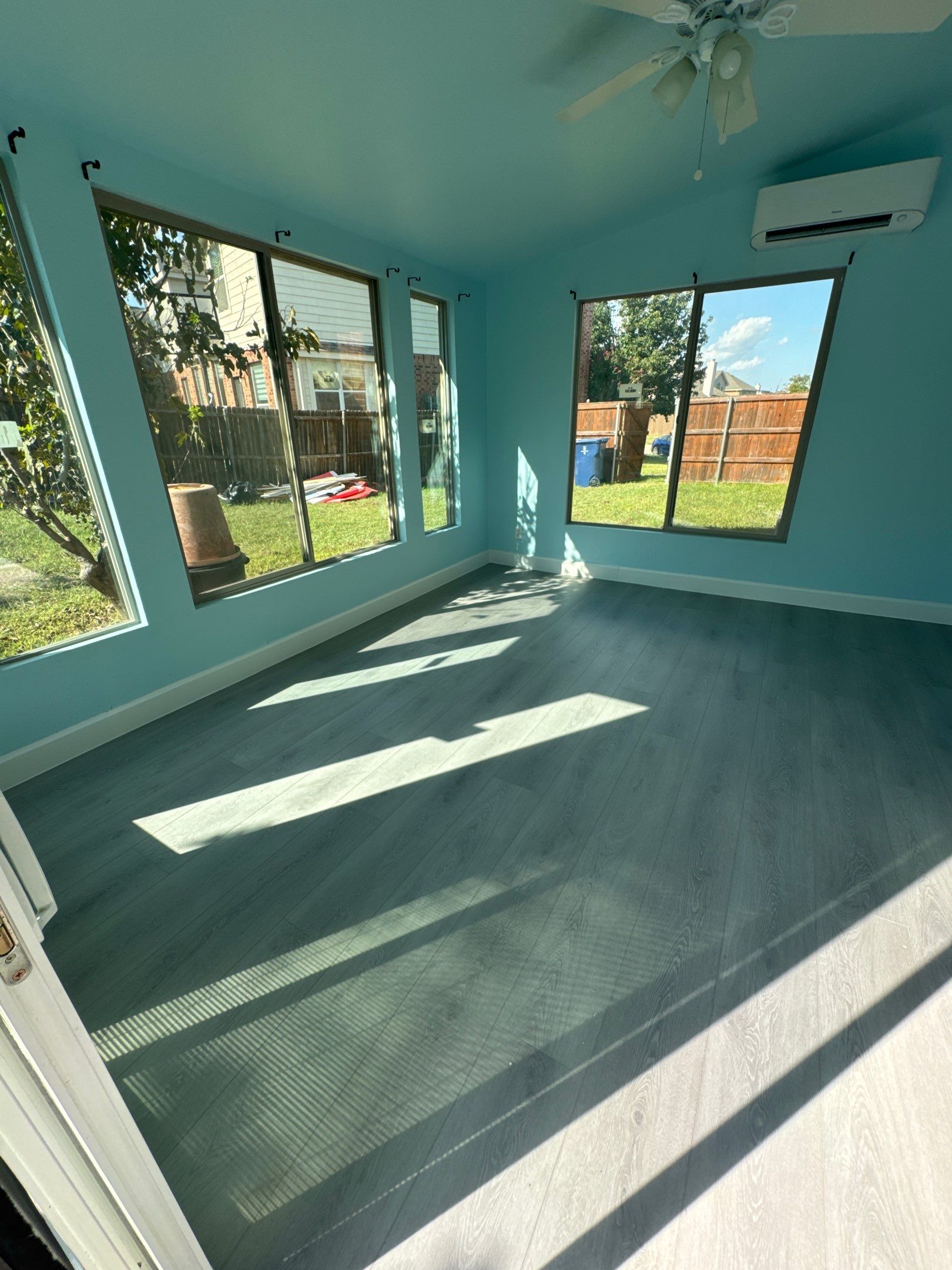Seamless Floor Upgrade & Critical Water Damage Repair: Complete Patio Door Fix by Tibi Soli LLC