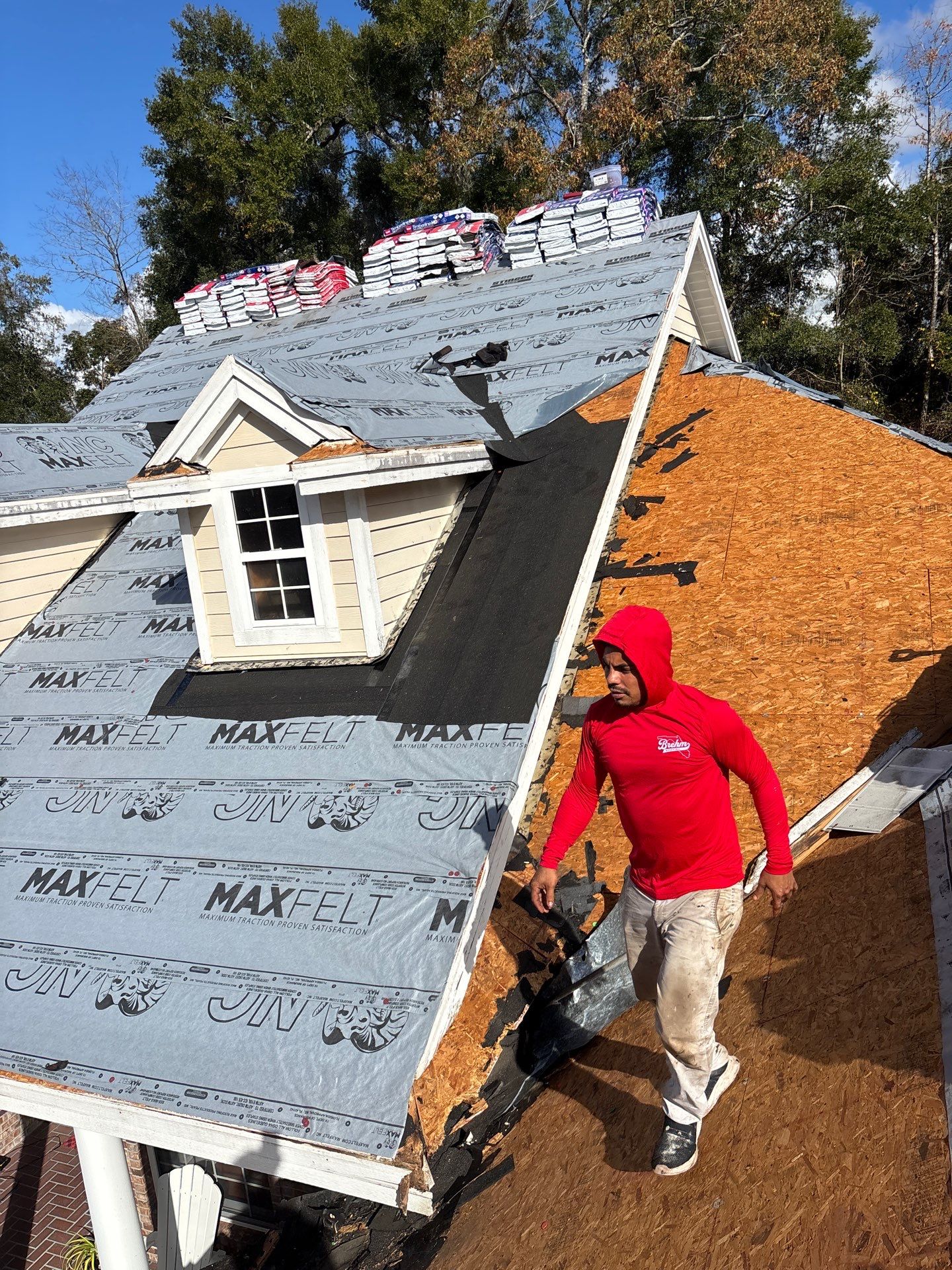 Reroof Gainesville, Florida  by Brehm Roofing
