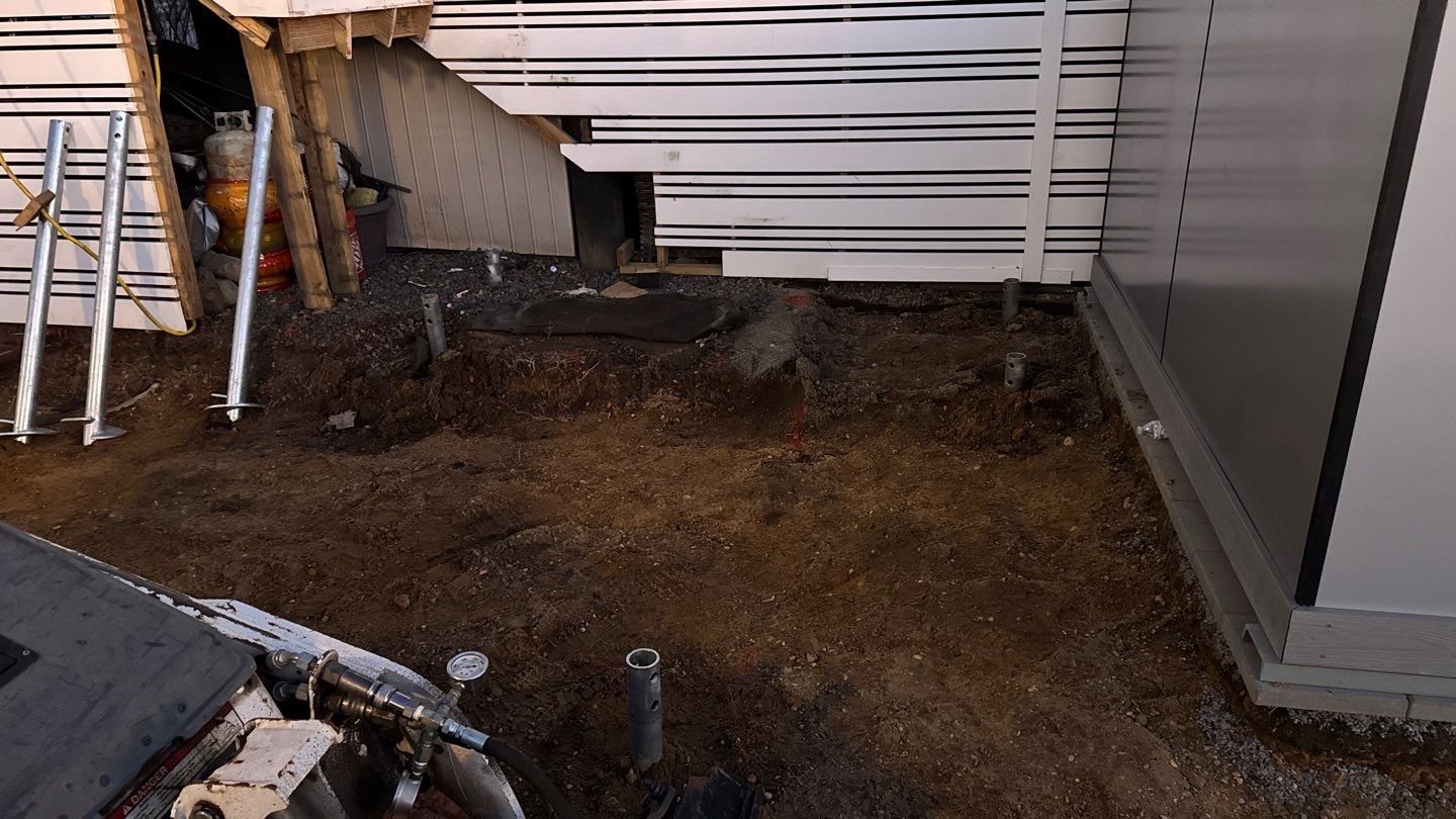 New Deck using Deckorators Venture - Color Saltwater by deck guardian