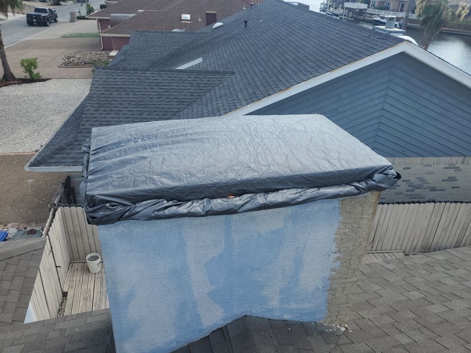 Chimney Cap Replacement with Roof Repairs by Lighthouse Roofing